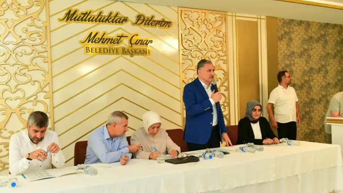 Yeşilyurt Belediyesi, Muhtarlarla İstişare Toplantısı Düzenledi