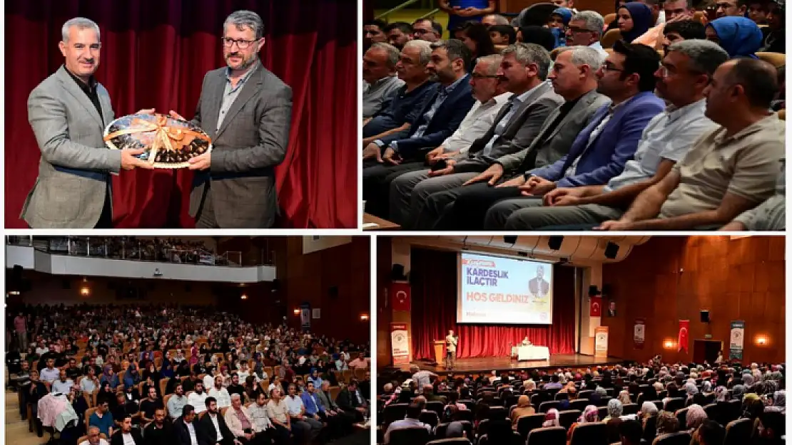 Yeşilyurt Belediyesi'nin 'Kardeşlik İlaçtır' Konferansına Yoğun İlgi