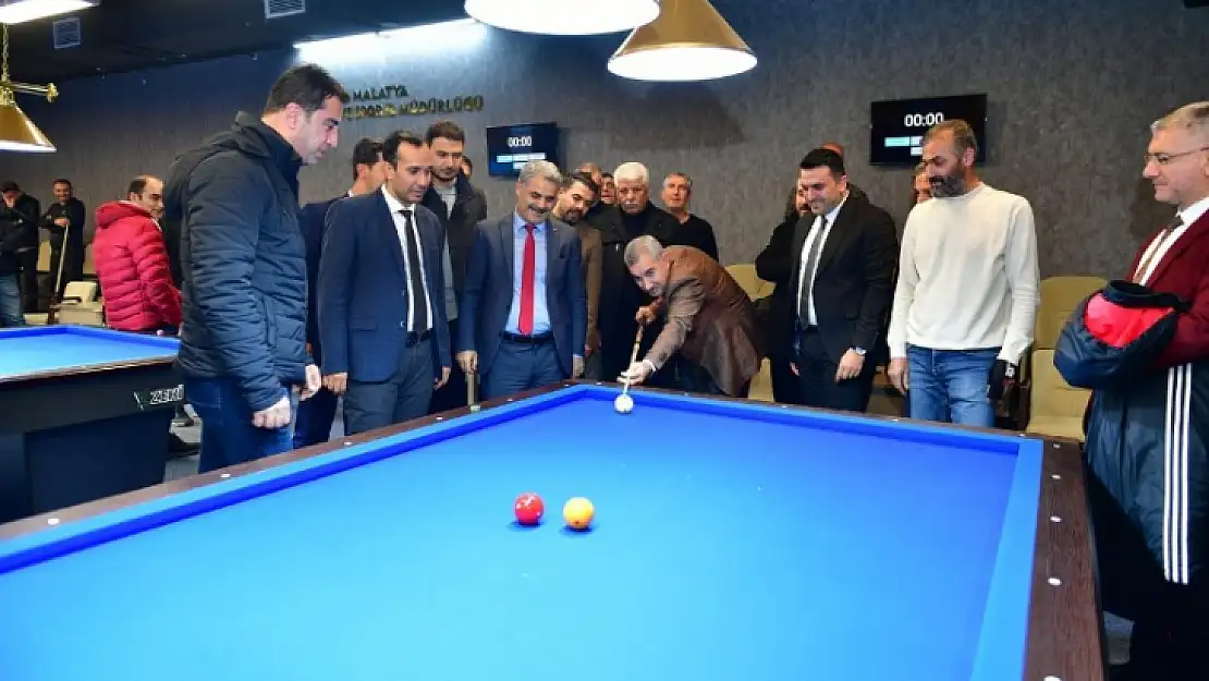 Yeşilyurt Belediyesinden 3 Bant Bilardo Şampiyonası