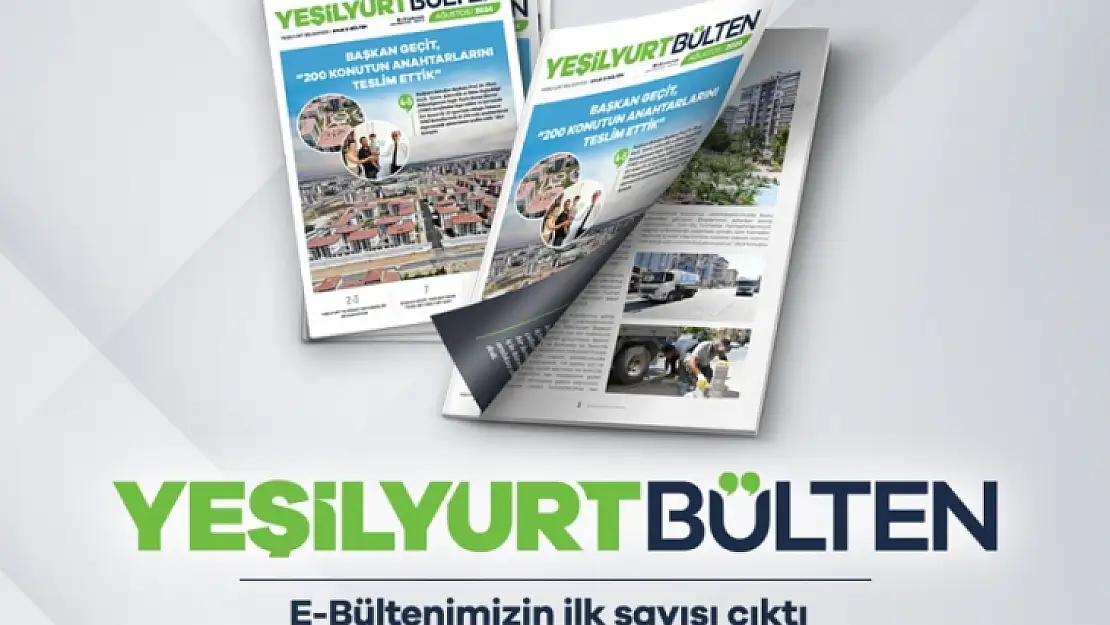 Yeşilyurt Belediyesinden 'E-Bülten'