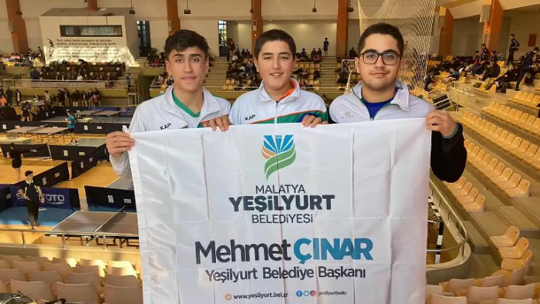 Yeşilyurt Belediyespor Masa Tenisi Takımı, Gençler Türkiye Şampiyonasına Damga Vurdu