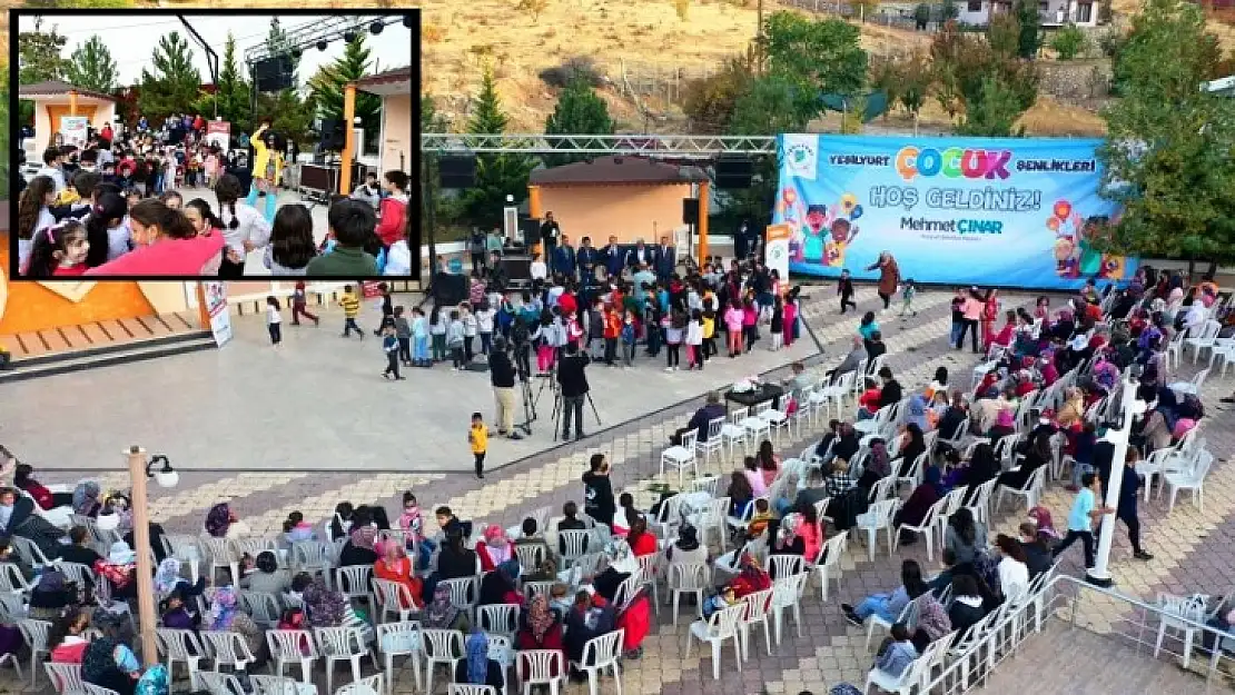 Yeşilyurt Çocuk Şenliğinde Keyifli Anlar