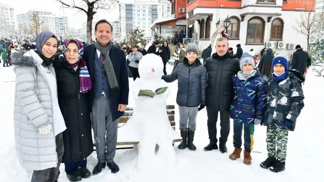 Yeşilyurt'ta 1.Kartopu ve Kardan Adamlar Şenlikleri