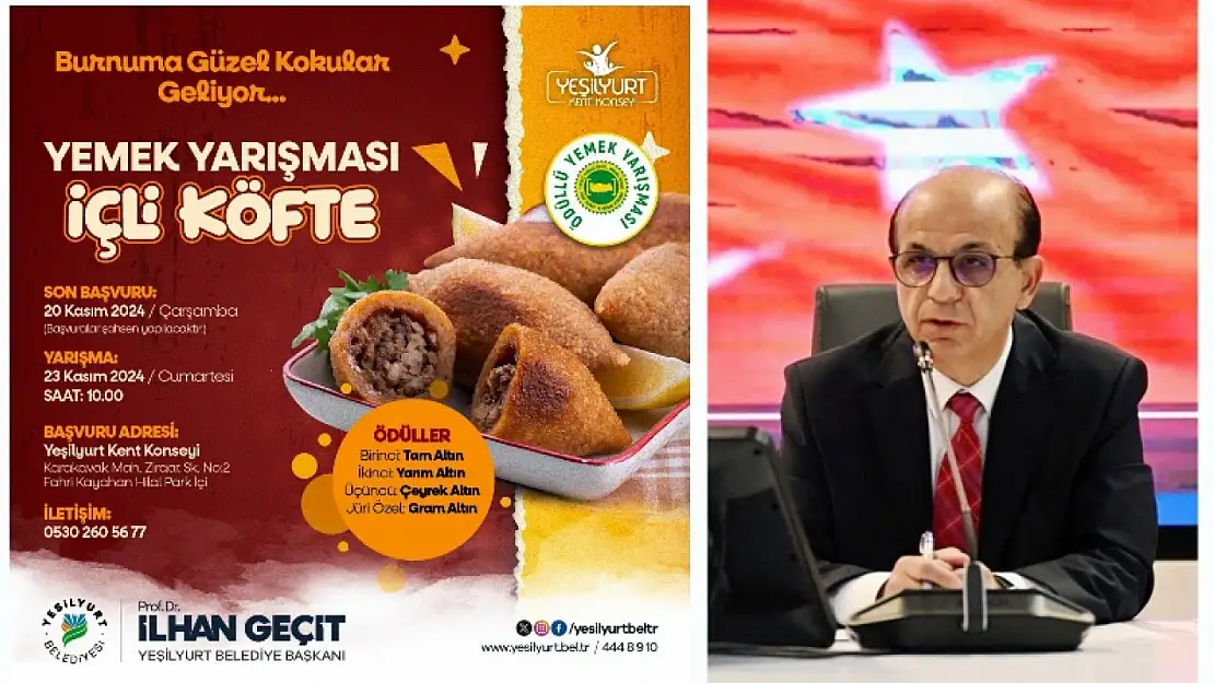 Yeşilyurt'ta Lezzet Ustaları İçli Köfte İçin Yarışacak