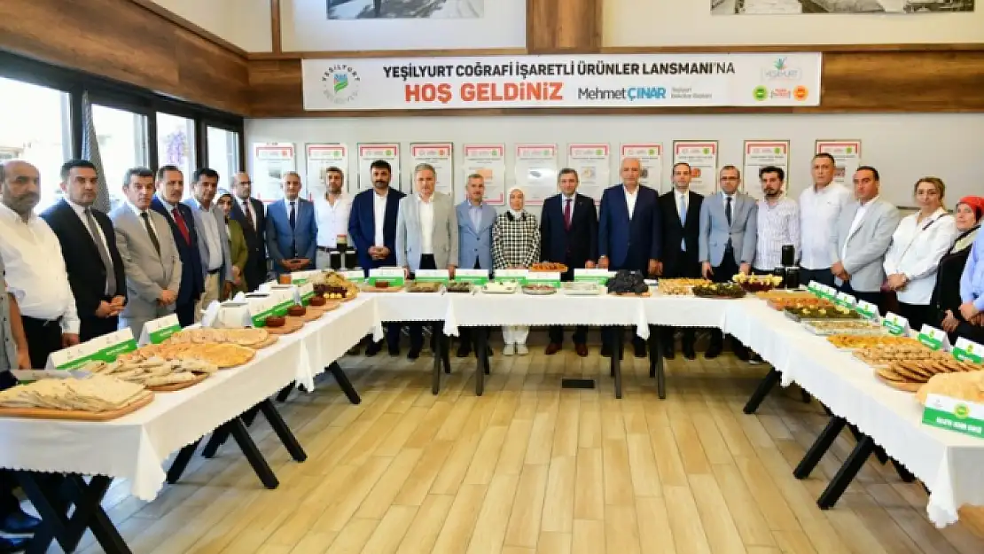 Yeşilyurt'un Coğrafi İşaret Tescil Belgeli Yöresel Ürünlerinin Tanıtım Toplantısı