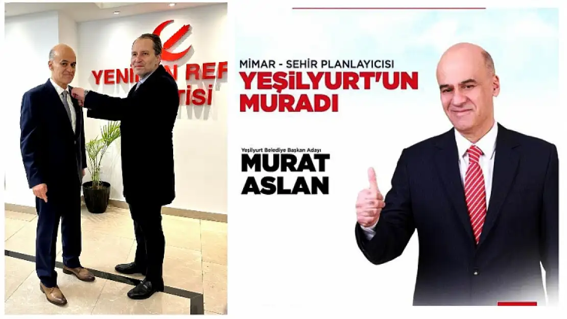 Yeşilyurt'un Murad'ı Murat Aslan Göreve Hazır