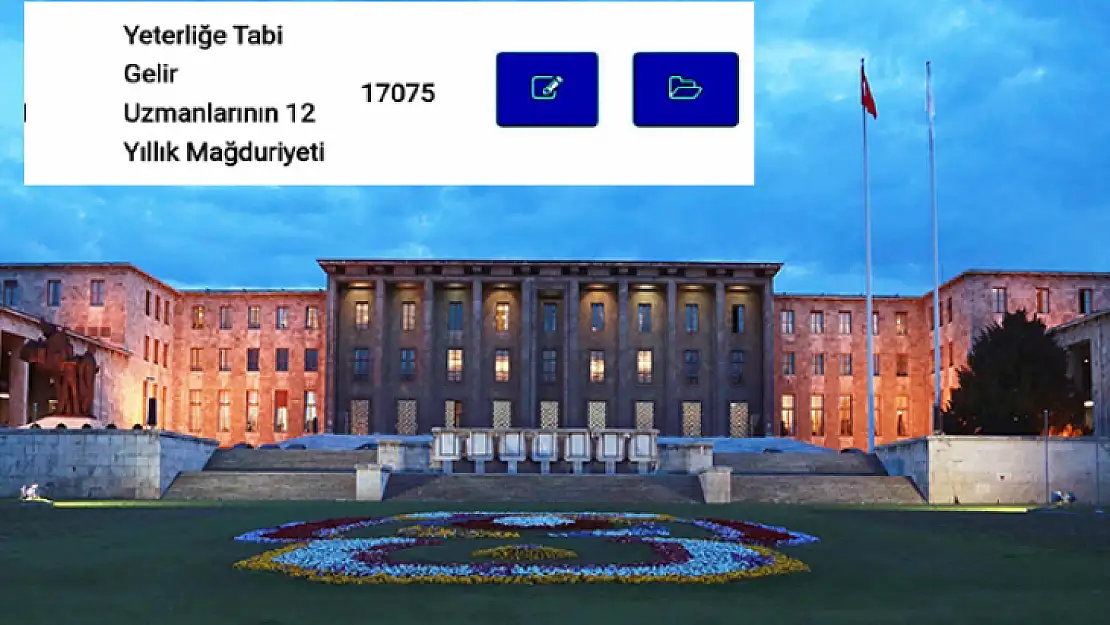 Yeterliğe tabi gelir uzmanlarından TBMM'ye Rekor dilekçe