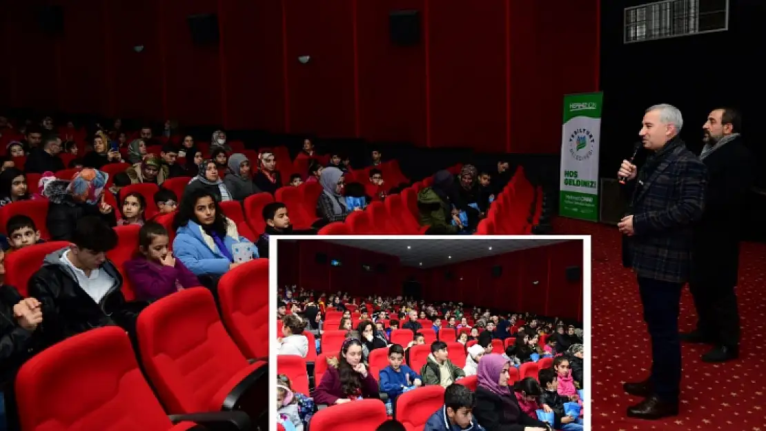 Yetim Koordinasyon Merkezi Minik Misafirlerinin Sinema Keyfi