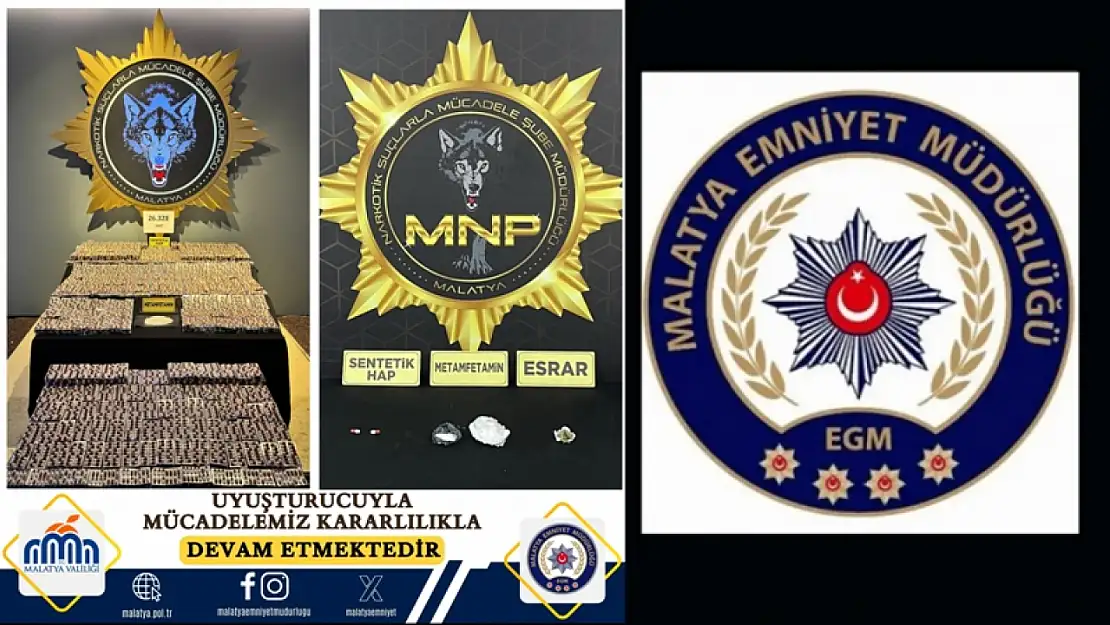 Zehir Tacirleri Polisten Kaçamadı: 7 Tutuklama