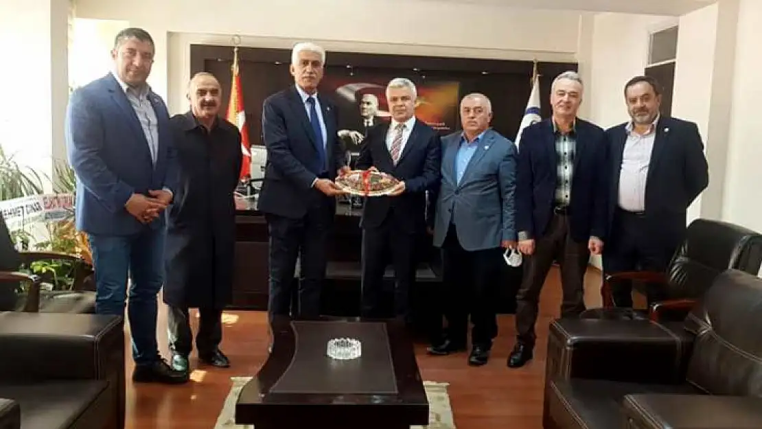 Ziraat Odalarından SGK İl Müd. Tekin Kutlu'ya Ziyaret