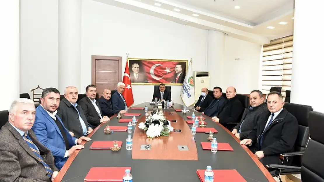 Ziraat Odası Başkanlarından Başkan Gürkan'a ziyaret