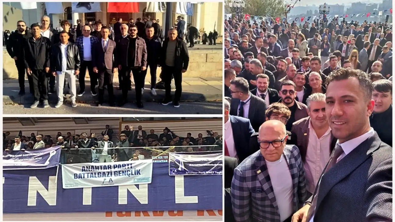 Anahtar Parti 1. Yıl Kutlamasında Battalgazi İlçe Başkanlığı Ankara'da Sahnedeydi!