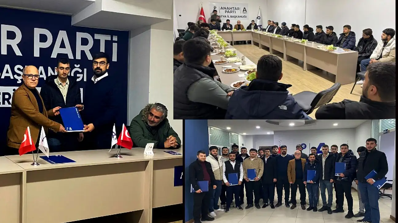 Anahtar Parti Battalgazi İlçe Gençlik Kolları Başkanlık Divanı oluşturuldu