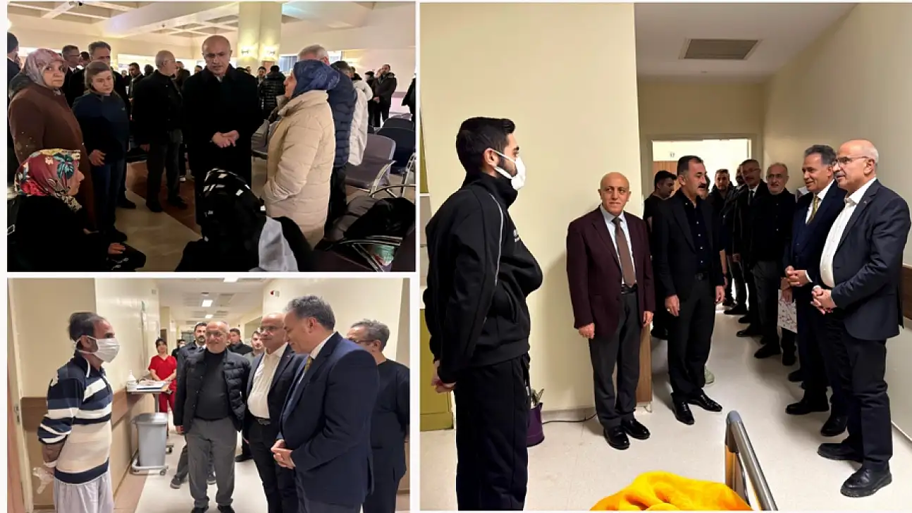 Başkan Sami Er'den Turgut Özal Tıp Merkezi'nde Gönüllere Dokunan Ziyaret
