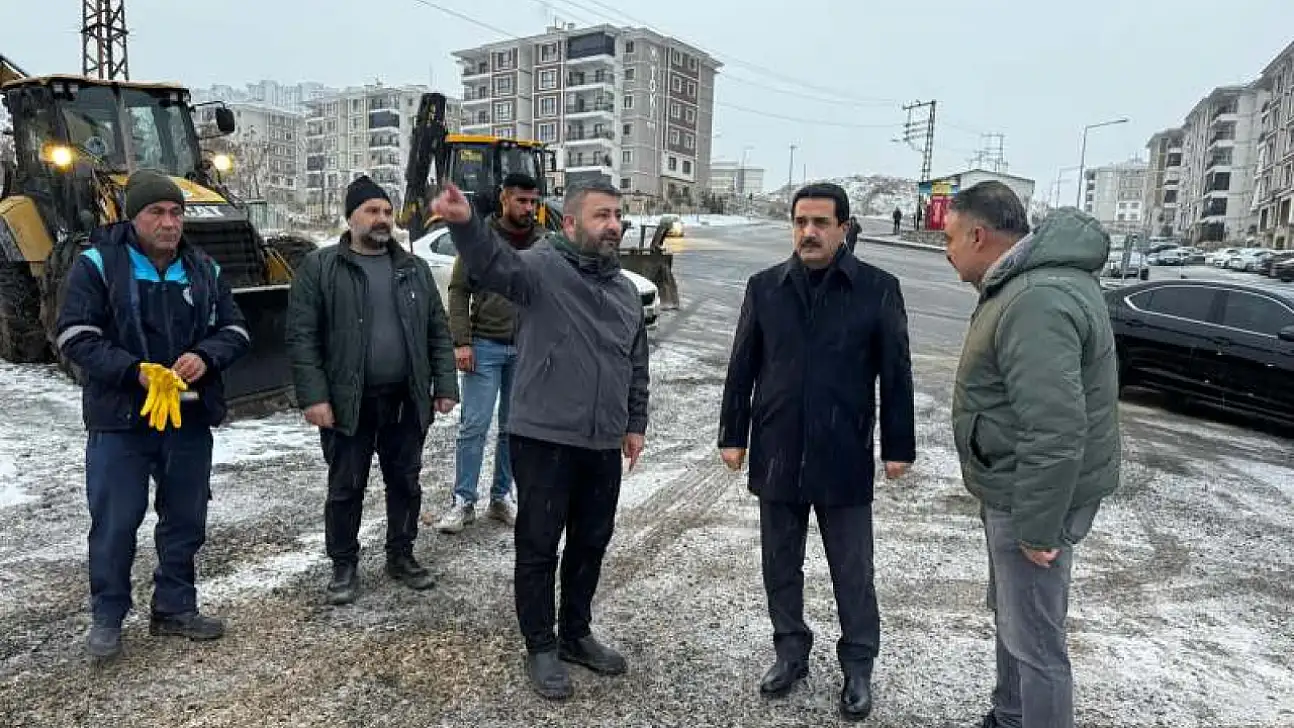 Battalgazi'de Kar Mesaisi