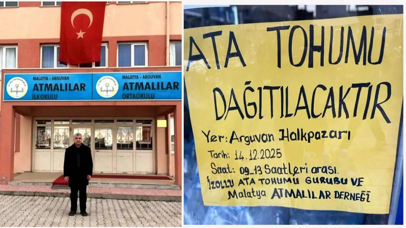 Malatya Atmalılar Derneği'nden Ata Tohumu Dağıtımı