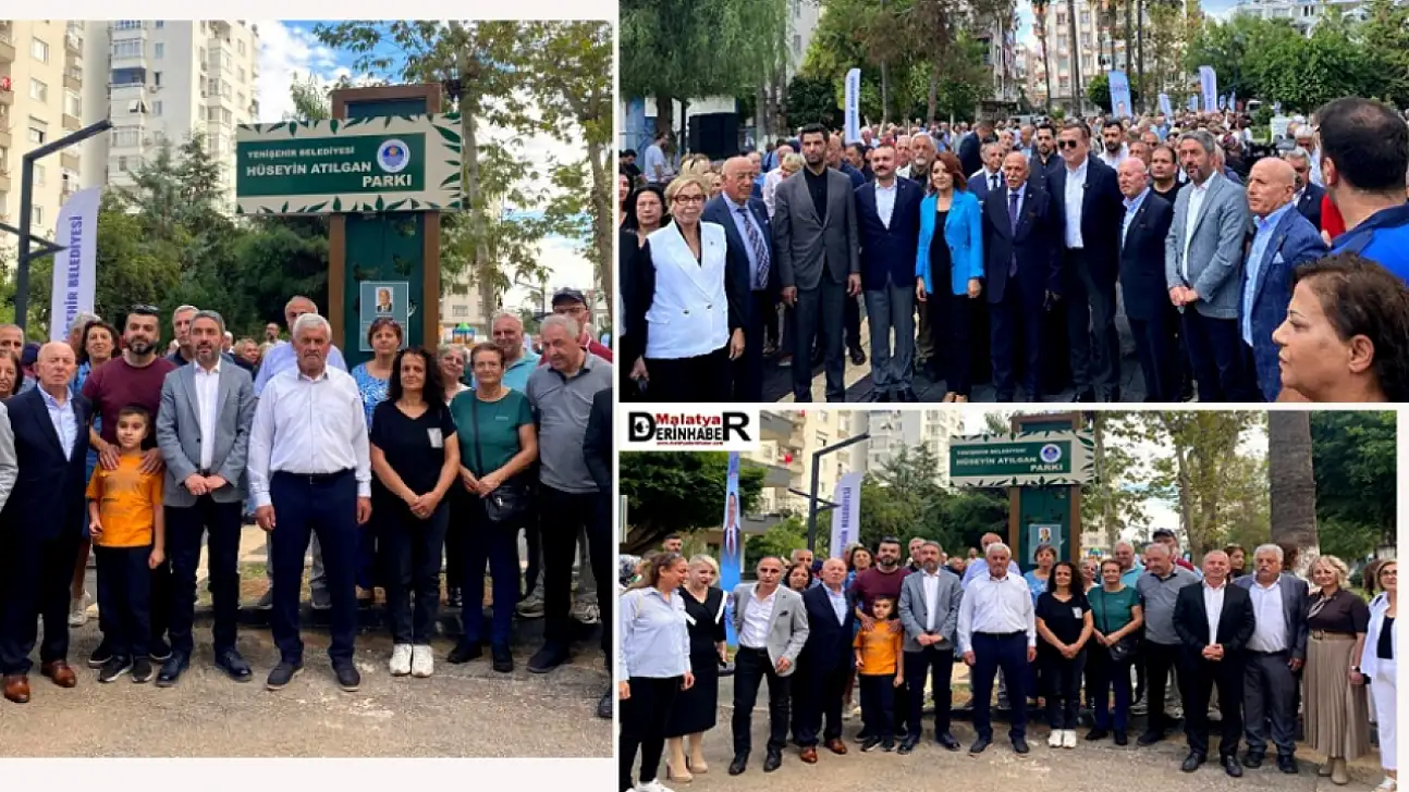 Malatyalı Hüseyin Atılgan'ın Adı Yenişehir'de Park'ta Yaşatılıyor