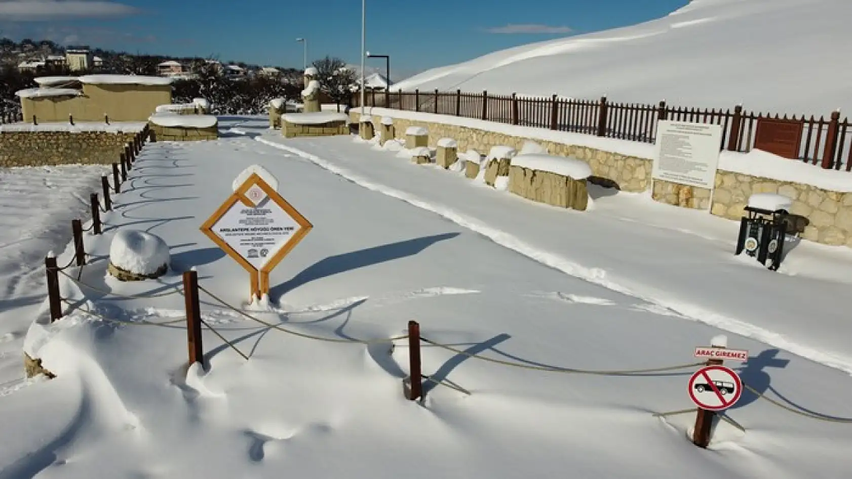 Dünya Mirası Arslantepe Höyüğü'nde Kartpostallık Görüntüler