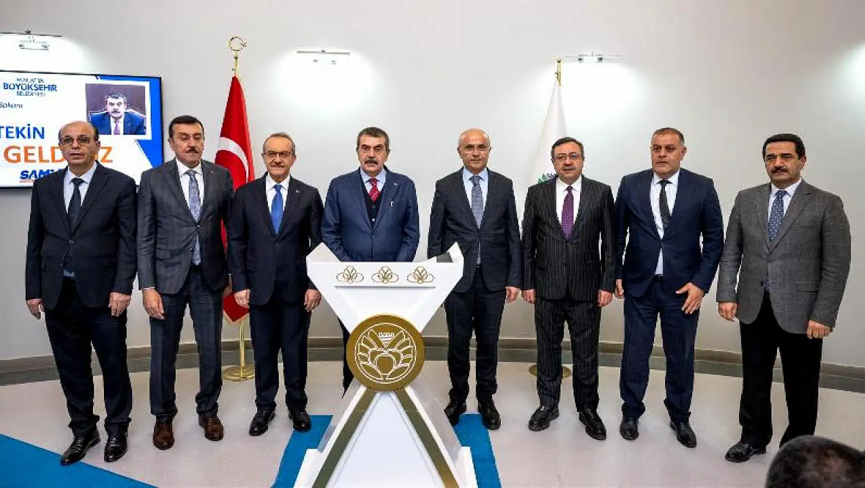 Bakan Tekin'den Başkan Sami Er'e Ziyaret