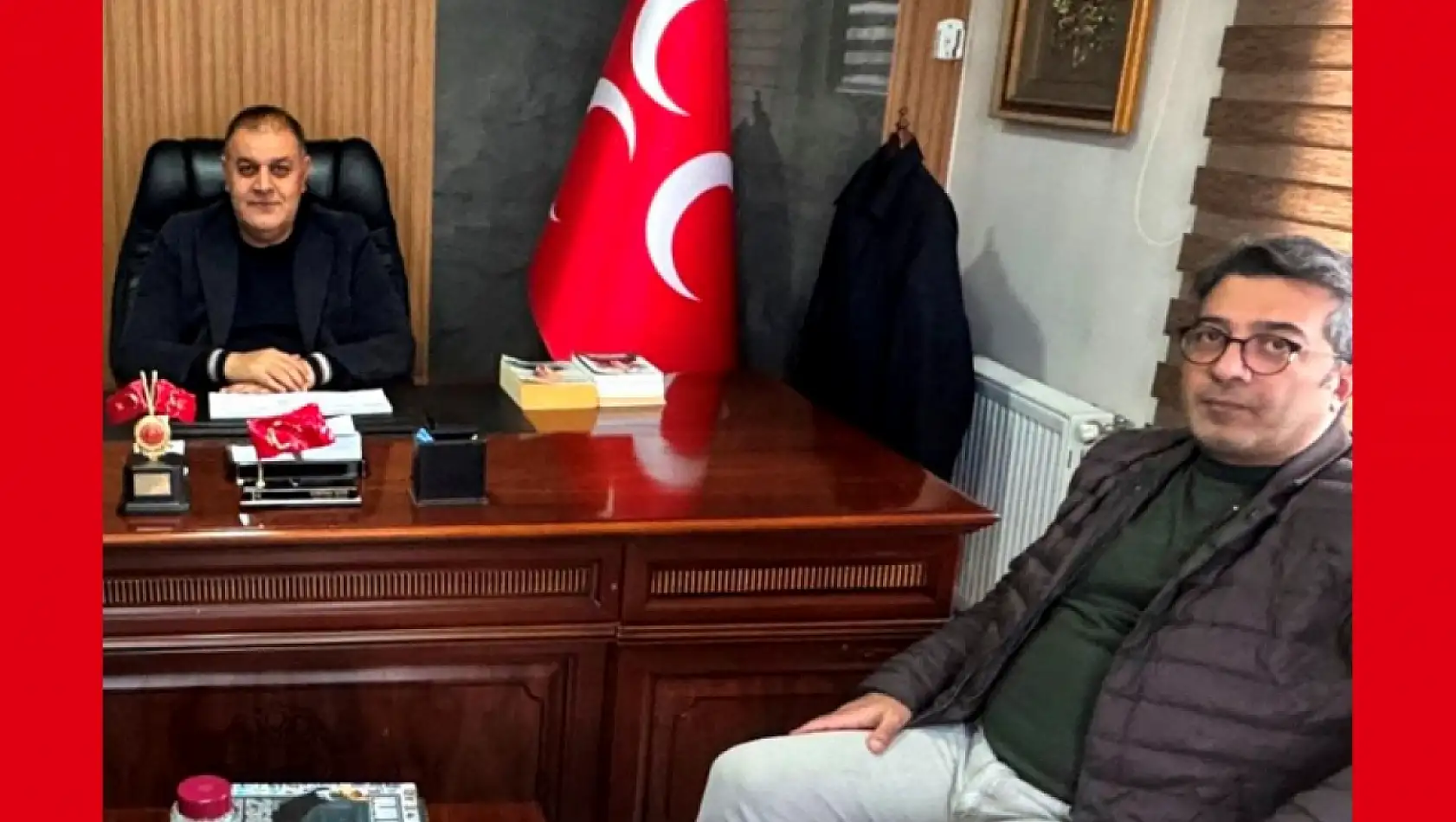Başhekim Kalı'dan MHP Malatya İl Başkanı Gök'e Ziyaret
