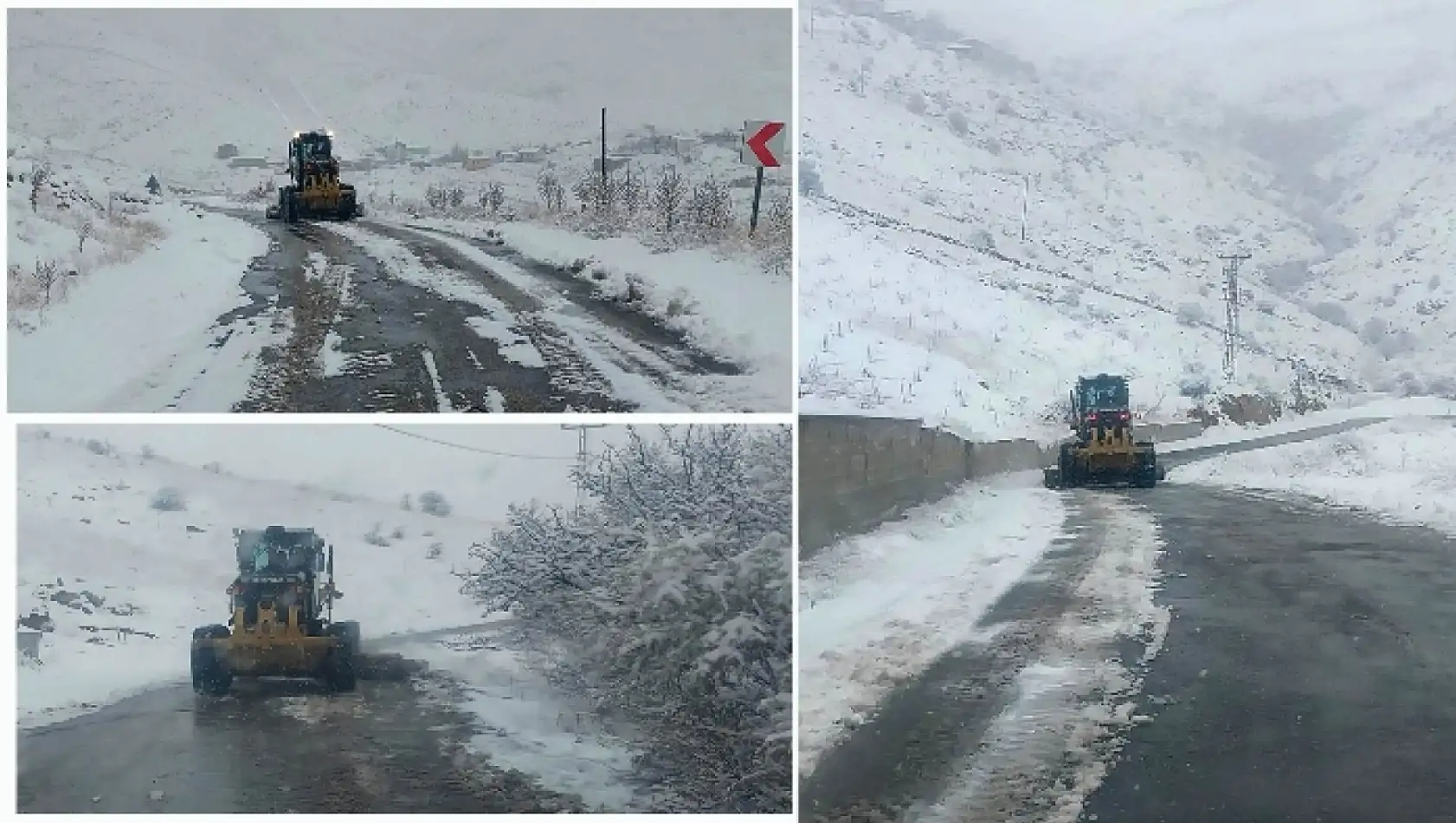 Battalgazi Belediyesi'nden Kar Yağışına Karşı Hızlı Müdahale