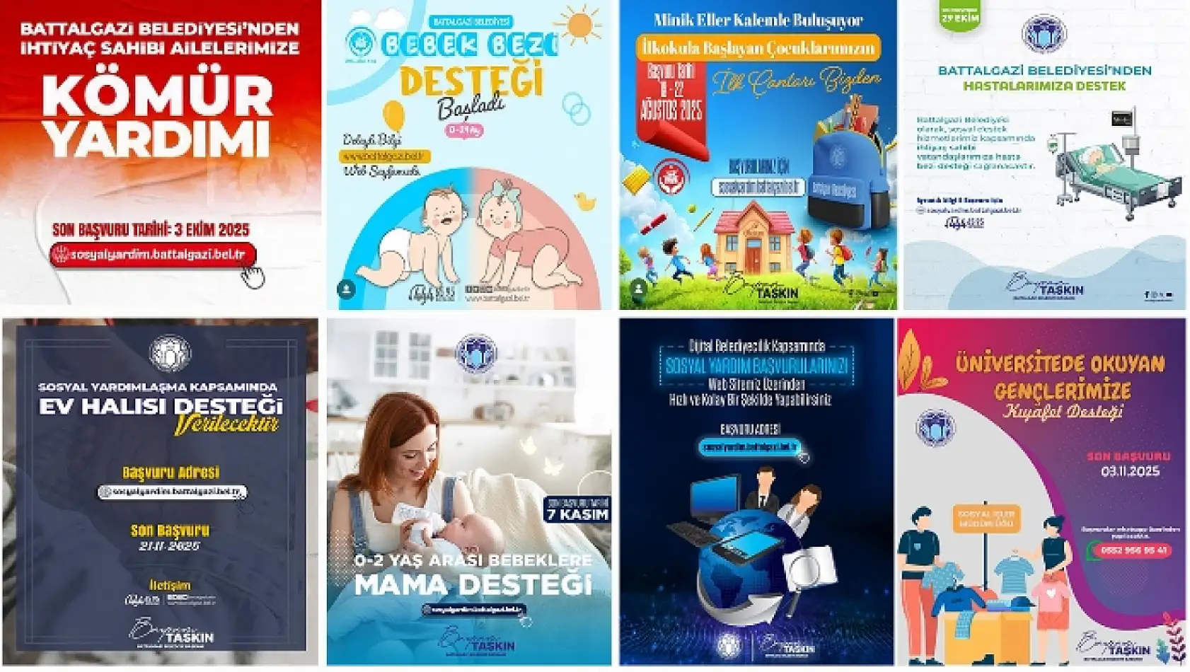 Battalgazi Belediyesi'nden Sosyal Destek Hamlesi