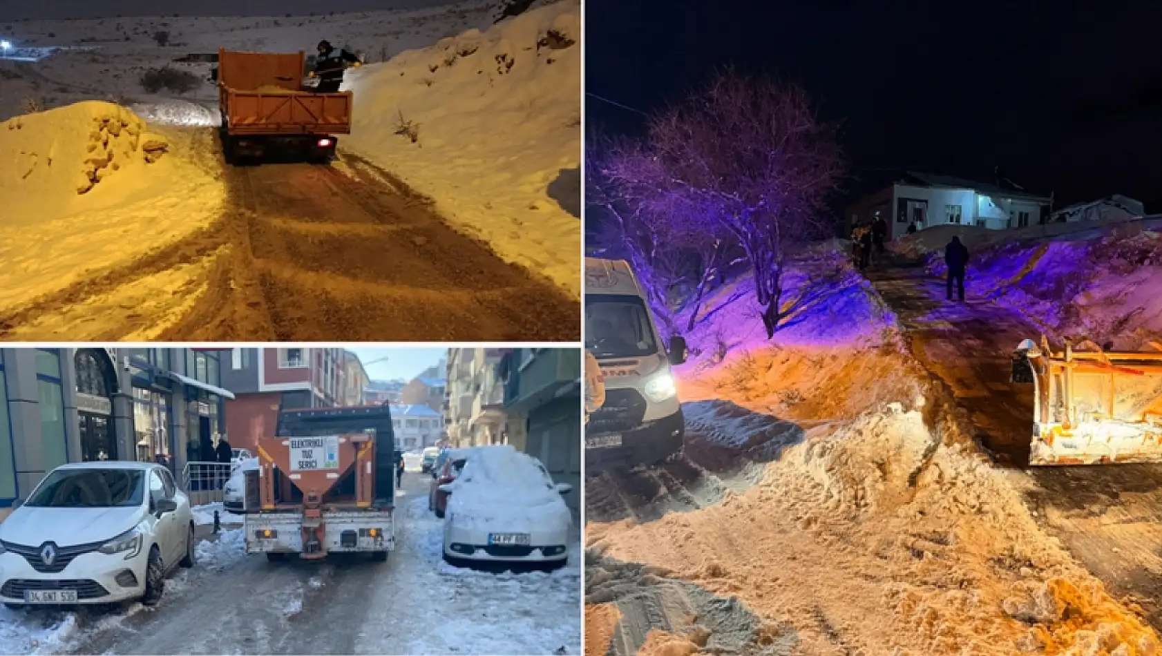Battalgazi İlçesinde Kapalı Köy Yolu Kalmadı