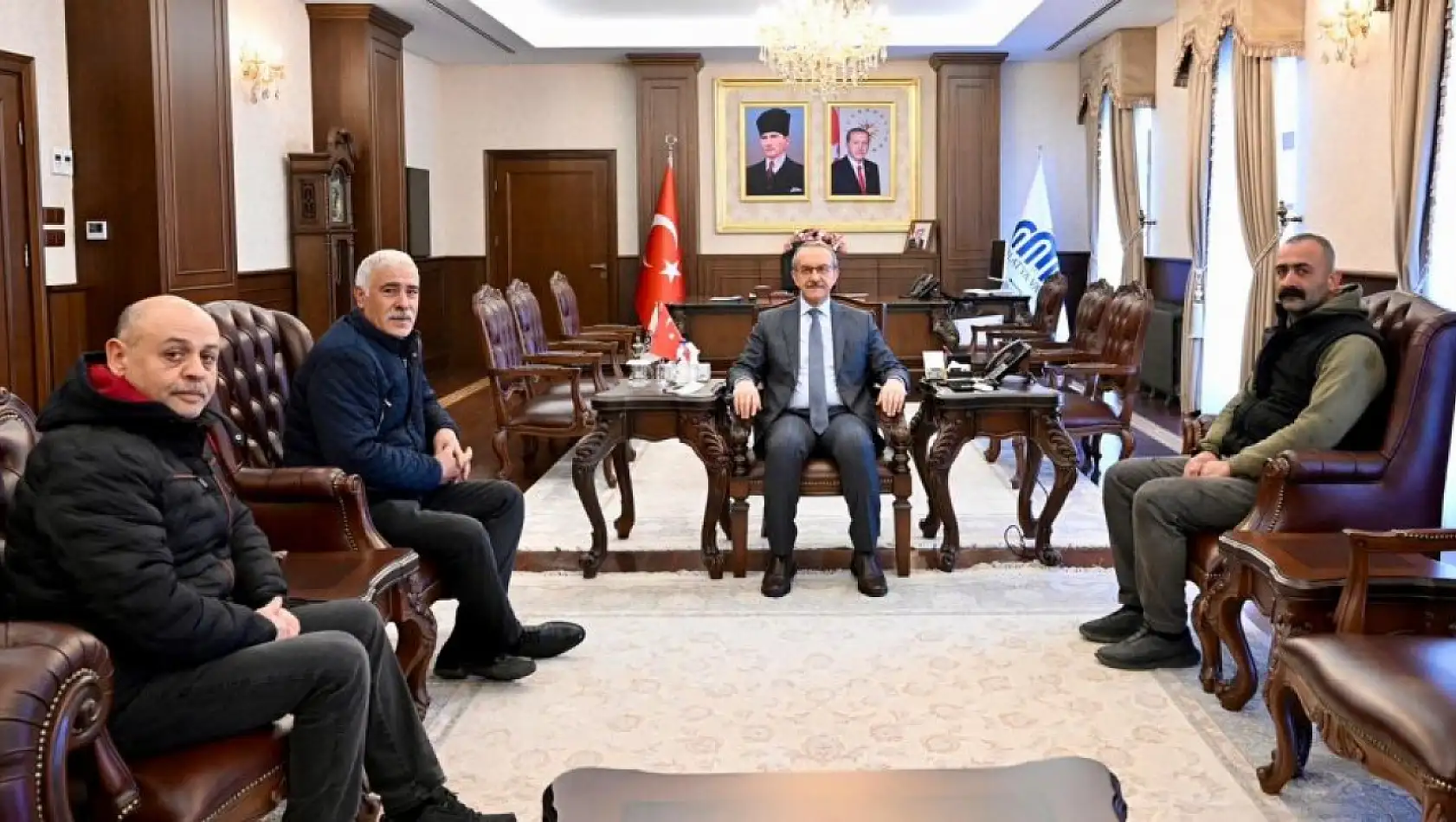 Esnaf Odası Bşk. Altay'dan Vali Seddar Yavuz'a Ziyaret