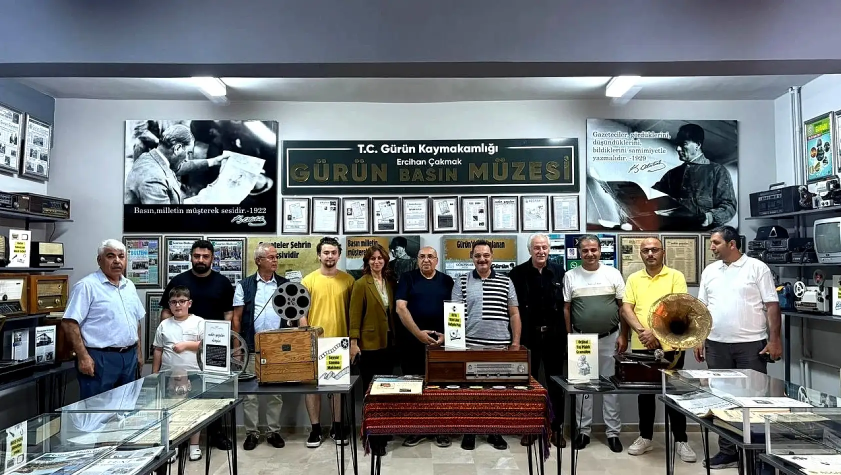 Gürün'de Basın Tarihine Işık Tutan Müze