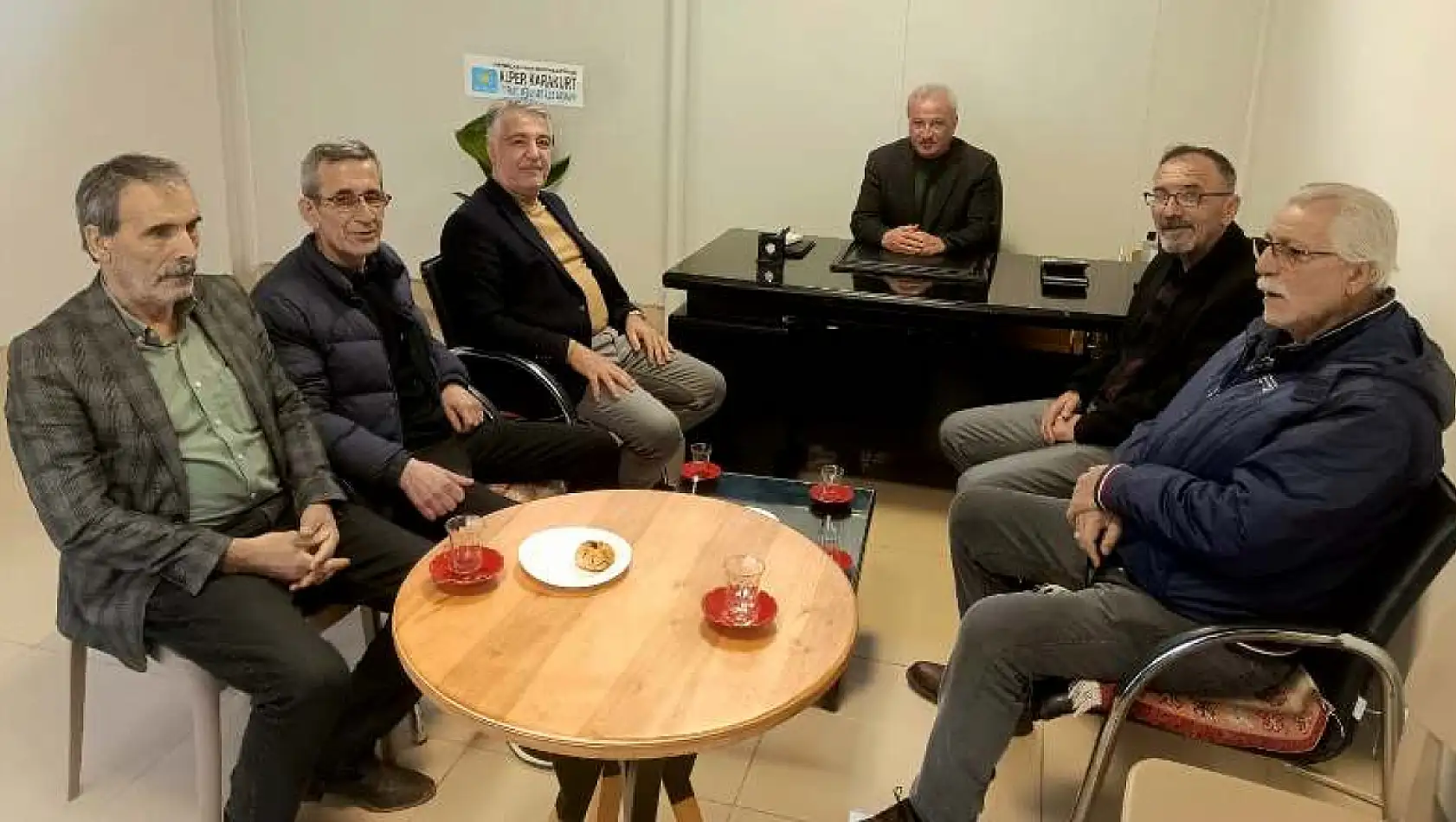 İYİ Parti Yeşilyurt İlçe'den Başkan Özbek'e Hayırlı Olsun Ziyareti