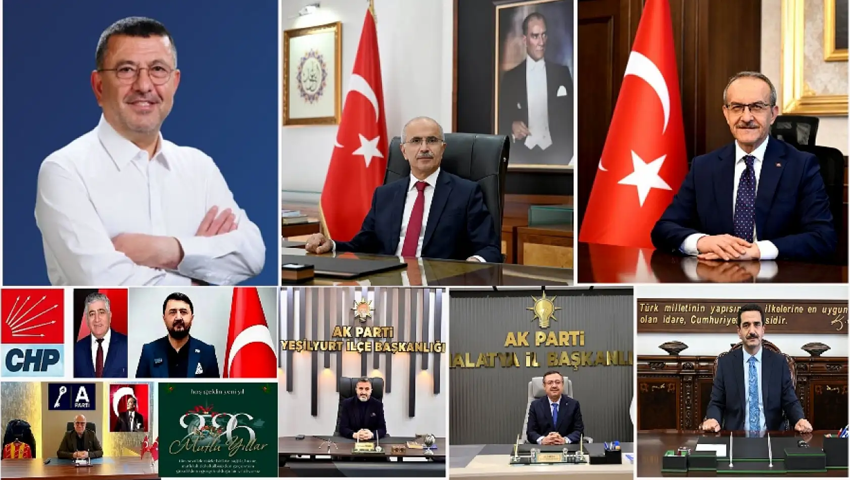 Malatya'da Yeni Yıl Mesajları