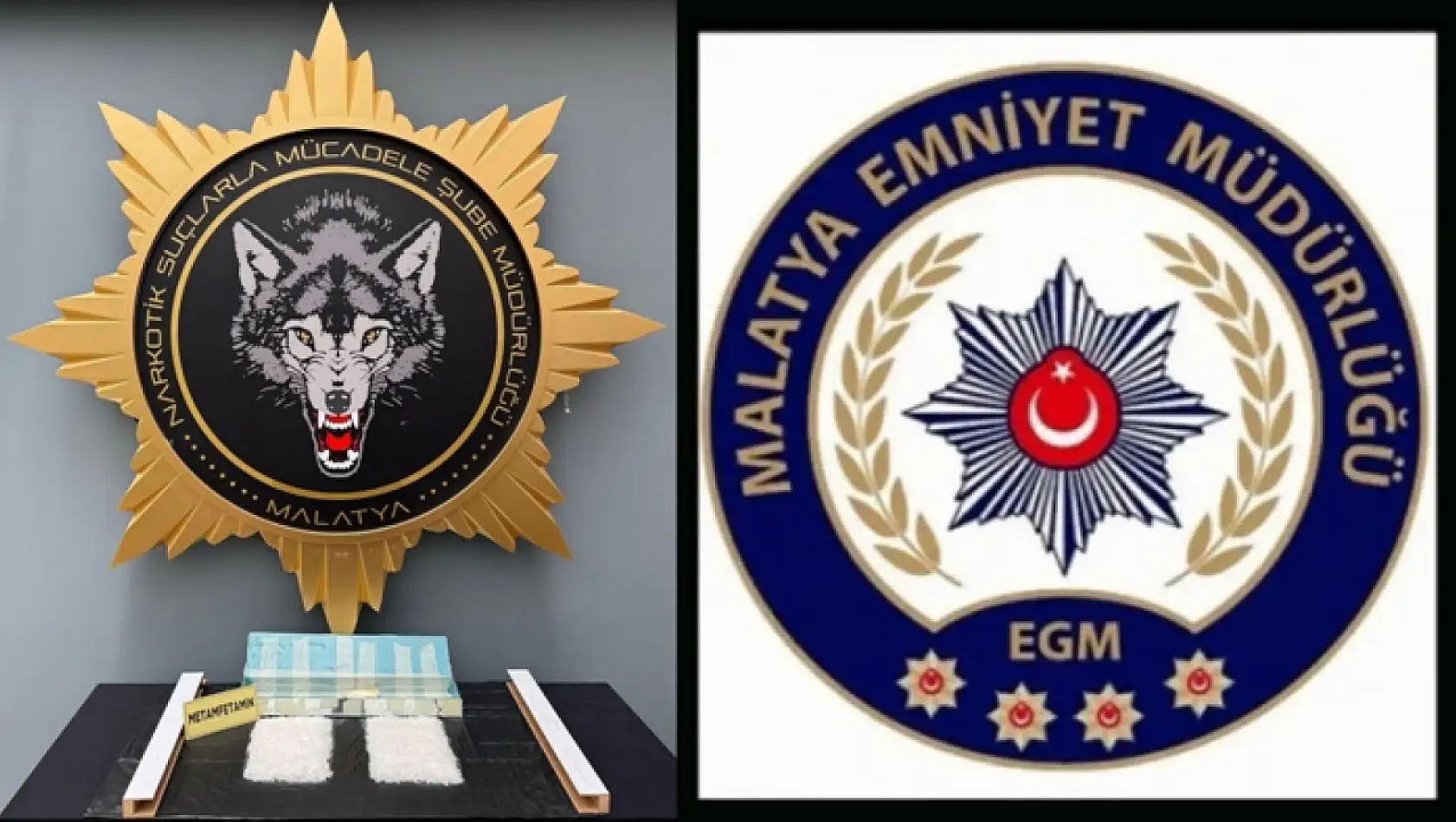 Malatya Emniyeti'nden Uyuşturucuya Darbe: 2 Kilogram Metamfetamin Ele Geçirildi