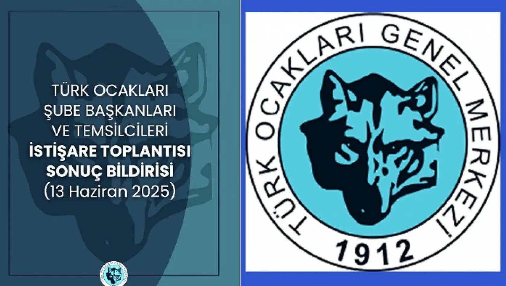 Türk Ocakları Genel Merkezi: Türk Milletinin Dikkatine Sunuyoruz