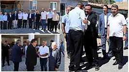 AK Parti Heyetinden Akçadağ İlçesinde Taziye ve Ziyaretler