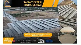 Sanayi Esnaflarının Dükkan Kura Çekimi 23 Ekim'de