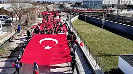 Yeşilyurt Belediyesinden Türk Bayraklarıyla Görsel Şölen
