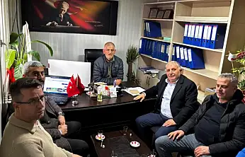 AK Parti Doğanşehir İlçe Heyetinden Başkan Rıfat Topal'a Ziyaret