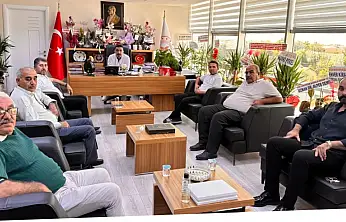 Başhekim Doç. Dr. Gönültaş'a Akçadağ Heyetinden Ziyaret