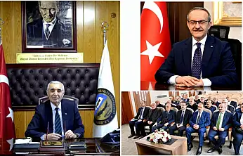 Başkan Ali Evren'den Vali Yavuz'a Teşekkür