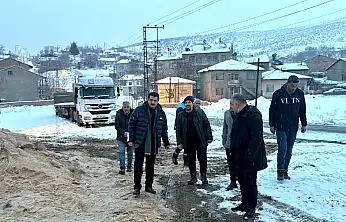 Başkan Taşkın, Karla Mücadele Çalışmalarını Sahada İnceledi
