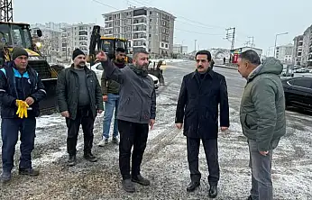 Battalgazi'de Kar Mesaisi