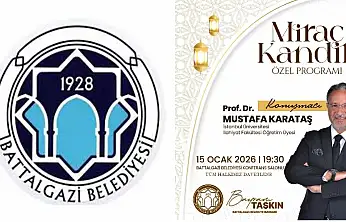 Battalgazi'de Miraç Kandili Özel Programı Düzenlenecek