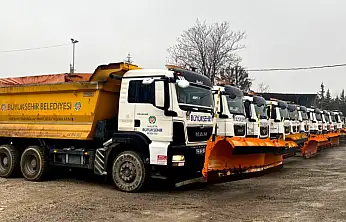 Büyükşehir Belediyesi Kar Yağışına Hazır