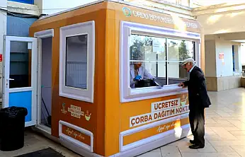 Hastanelerde Ücretsiz Sıcak Çorba İkramı