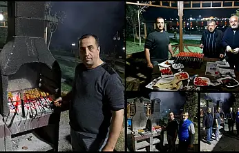 Kırkgöz Sahil Park'ta Soğuk Havaya Rağmen Mangal Keyfine Devam