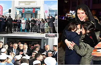 Kubbetü's-Sahra Camii Malatya'da İbadete Açıldı