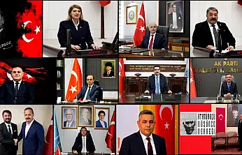 Malatya'da 10 Kasım Mesajları