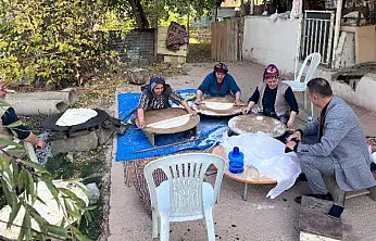 Malatya'da Kış Hazırlıkları Yufka Ekmeğiyle Başladı