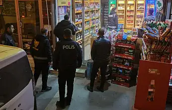 Polis'ten Sahte Alkol Denetimi