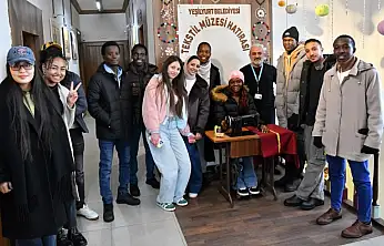 Yabancı Öğrencilere Kültür, Tarih ve Meslek Dolu Gezi Programı